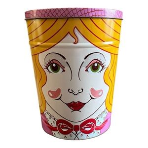 Vintage 1985 The Popcorn Factory Tin